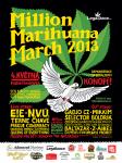 Tisková zpráva Million Marihuana March 2013 - Nechte trávu růst